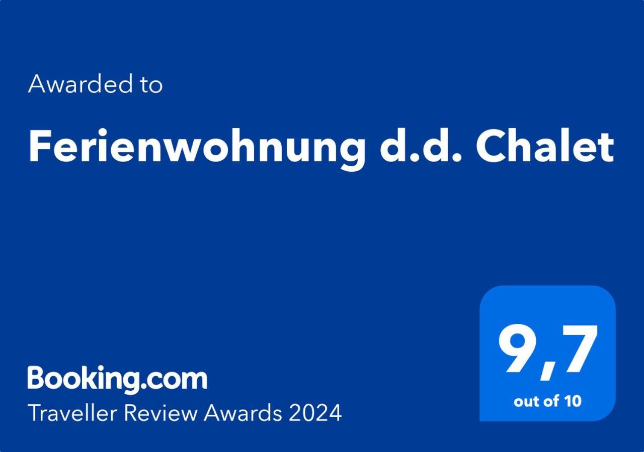 Ferienwohnung D.D. Chalet Aitrach Esterno foto